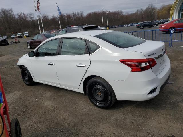 3N1AB7AP9HY334860 - 2017 NISSAN SENTRA S WHITE photo 2