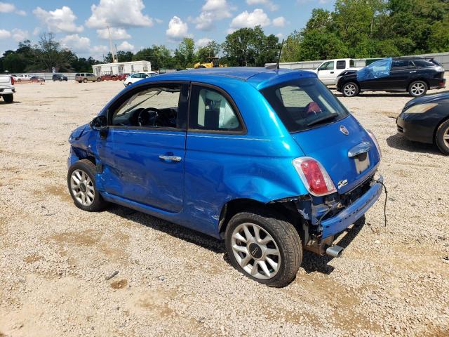 3C3CFFKR8HT671218 - 2017 FIAT 500 POP BLUE photo 2