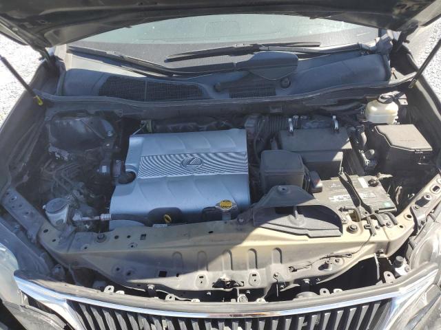 2T2ZK1BA1BC041559 - 2011 LEXUS RX 350 BLACK photo 11