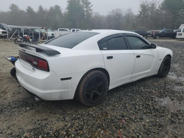 2C3CDXCT6EH319118 - 2014 DODGE CHARGER R/T WHITE photo 3