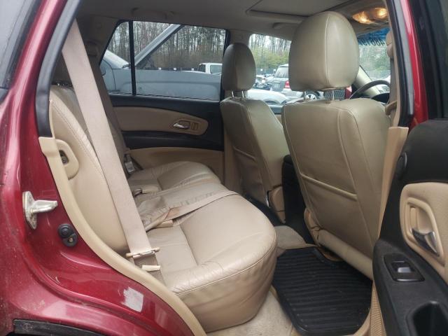 4S2DF58Y744600038 - 2004 ISUZU AXIOM XS Bordo foto 11