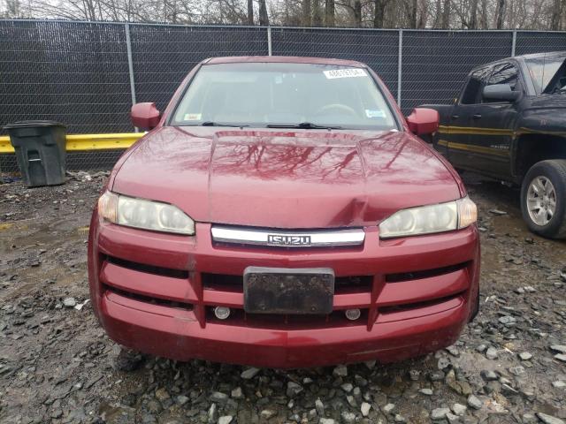 4S2DF58Y744600038 - 2004 ISUZU AXIOM XS Bordo foto 5