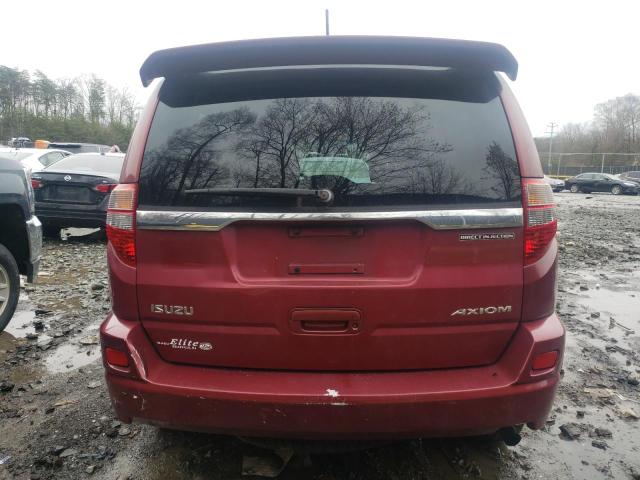 4S2DF58Y744600038 - 2004 ISUZU AXIOM XS Bordo foto 6
