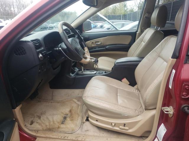 4S2DF58Y744600038 - 2004 ISUZU AXIOM XS Bordo foto 7