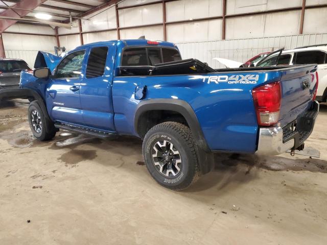 5TFSZ5ANXGX003981 - 2016 TOYOTA TACOMA ACCESS CAB BLUE photo 2