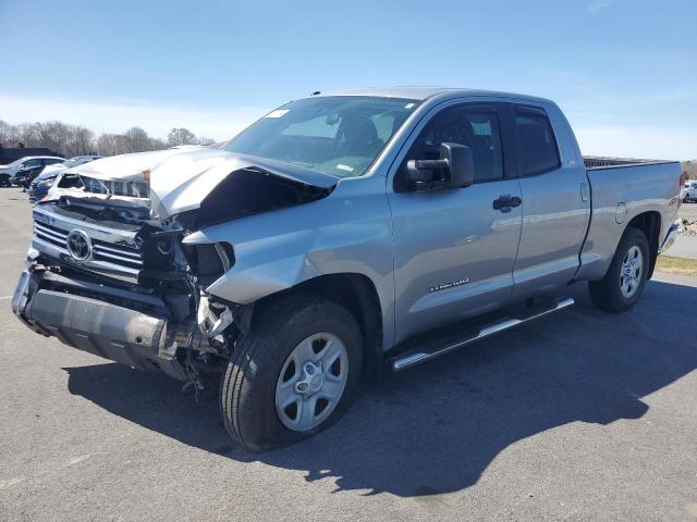 5TFUM5F18GX069149 - 2016 TOYOTA TUNDRA DOUBLE CAB SR/SR5 SILVER photo 1