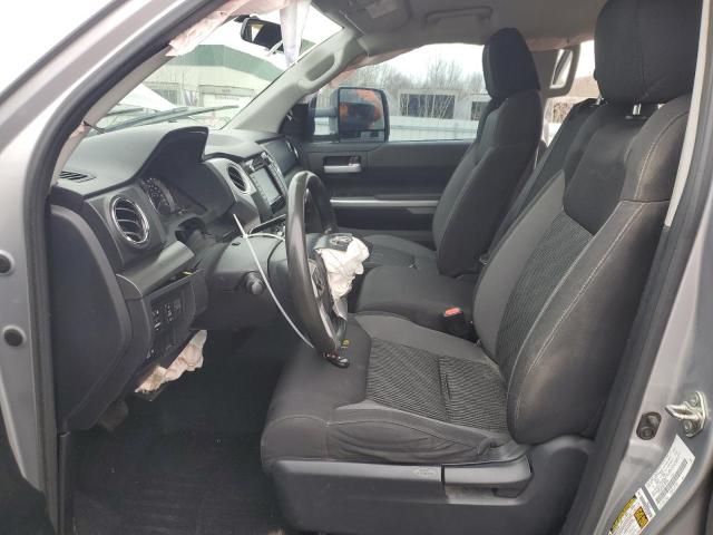 5TFUM5F18GX069149 - 2016 TOYOTA TUNDRA DOUBLE CAB SR/SR5 SILVER photo 7