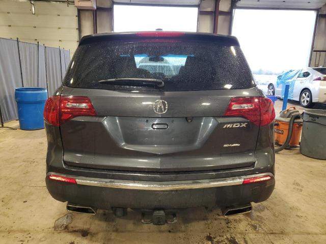 2HNYD2H37DH515610 - 2013 ACURA MDX TECHNOLOGY CHARCOAL photo 6