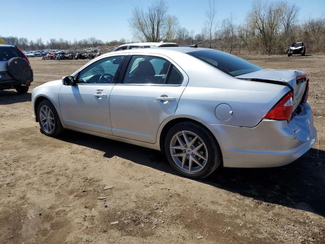 3FAHP0JG7CR204184 - 2012 FORD FUSION SEL SILVER photo 2