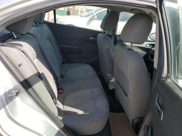 1G1JA5SH4E4213821 - 2014 CHEVROLET SONIC LS SILVER photo 10
