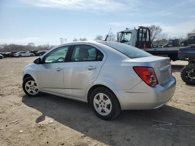 1G1JA5SH4E4213821 - 2014 CHEVROLET SONIC LS SILVER photo 2