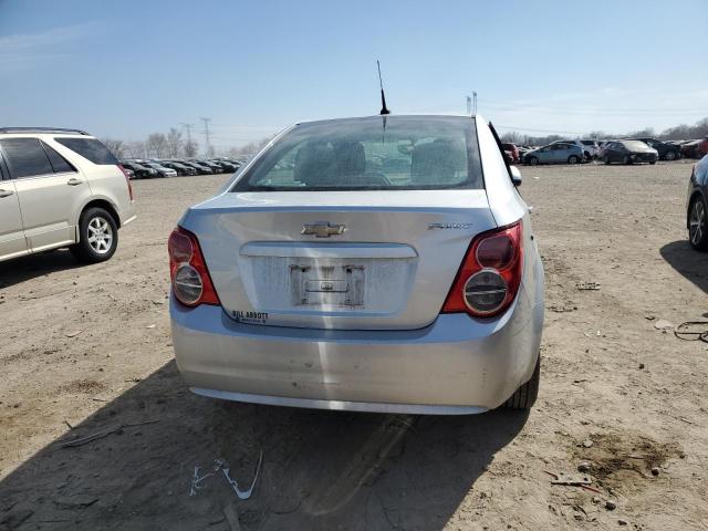 1G1JA5SH4E4213821 - 2014 CHEVROLET SONIC LS SILVER photo 6