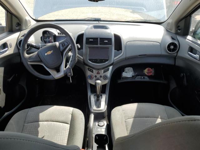 1G1JA5SH4E4213821 - 2014 CHEVROLET SONIC LS SILVER photo 8