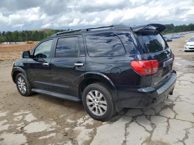 5TDZY68A48S002648 - 2008 TOYOTA SEQUOIA LIMITED BLACK photo 2