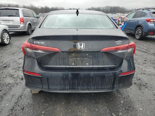 2HGFE2F23NH523615 - 2022 HONDA CIVIC LX BLACK photo 6