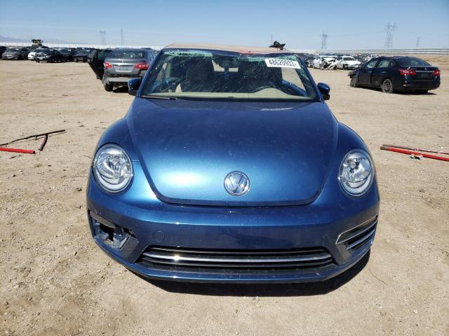 3VW5DAAT4KM512639 - 2019 VOLKSWAGEN BEETLE S BLUE photo 5