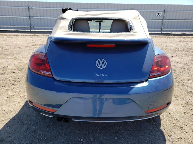 3VW5DAAT4KM512639 - 2019 VOLKSWAGEN BEETLE S BLUE photo 6