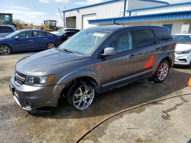 3C4PDDEG1JT324997 - 2018 DODGE JOURNEY GT GRAY photo 1