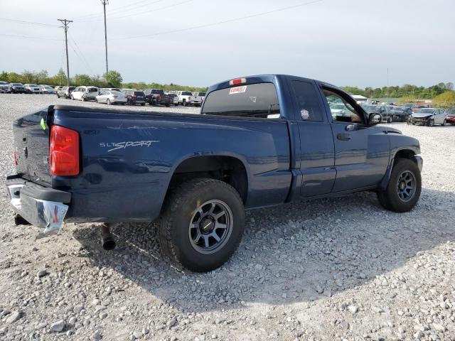 1D7HE42N65S138583 - 2005 DODGE DAKOTA SLT BLUE photo 3