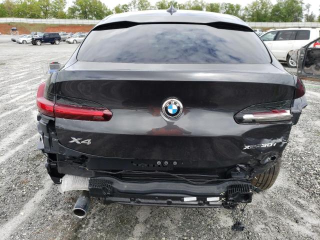 5UX2V1C03M9F00765 - 2021 BMW X4 XDRIVE30I GRAY photo 6