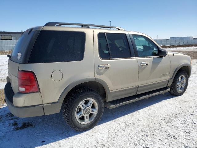 1FMZU73E92UD08335 - 2002 FORD EXPLORER XLT TAN photo 3