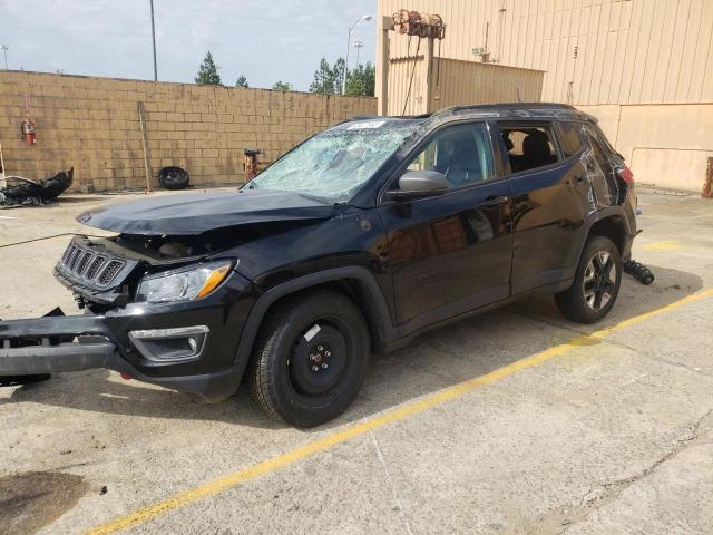 3C4NJDDB0JT338914 - 2018 JEEP COMPASS TRAILHAWK BLACK photo 1