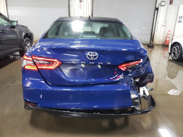 4T1F11BK2PU078239 - 2023 TOYOTA CAMRY XLE BLUE photo 6