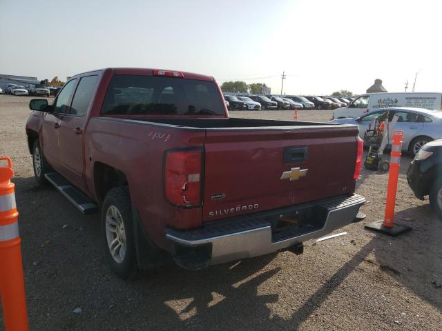 3GCUKREC3JG223486 - 2018 CHEVROLET SILVRK1500 K1500 LT MAROON photo 3