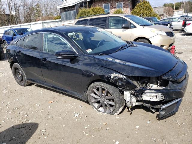 19XFC1F77KE202727 - 2019 HONDA CIVIC EXL შავი ფოტო 4