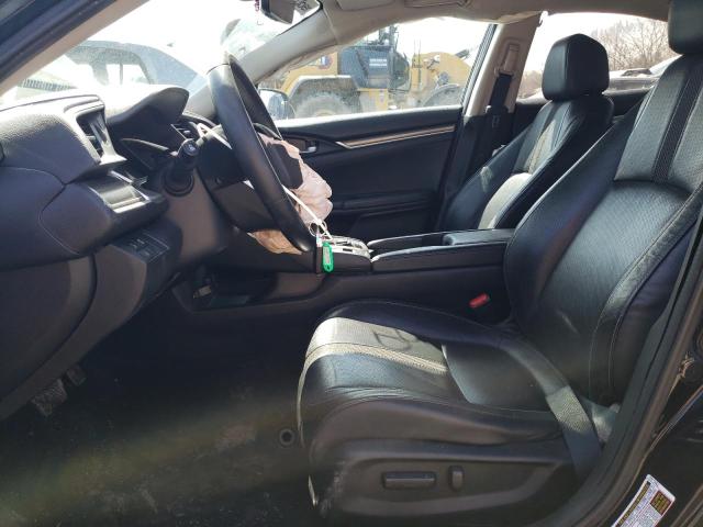 19XFC1F77KE202727 - 2019 HONDA CIVIC EXL შავი ფოტო 7