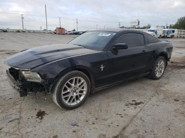 1ZVBP8AM5C5262055 - 2012 FORD MUSTANG 2D BLACK photo 1