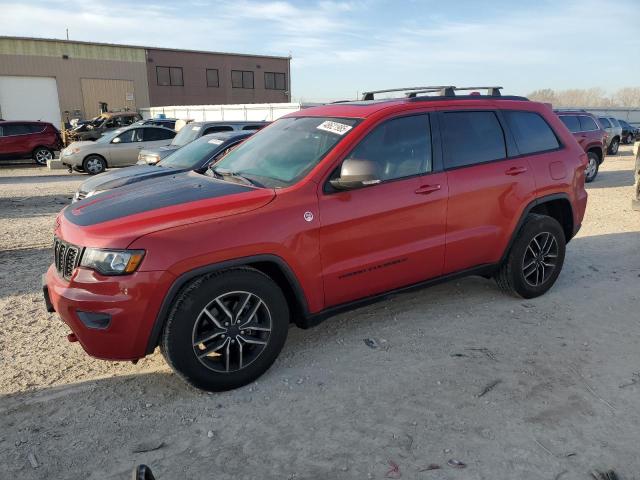 1C4RJFLG2KC718876 - 2019 JEEP GRAND CHER TRAILHAWK 红色 照片 1