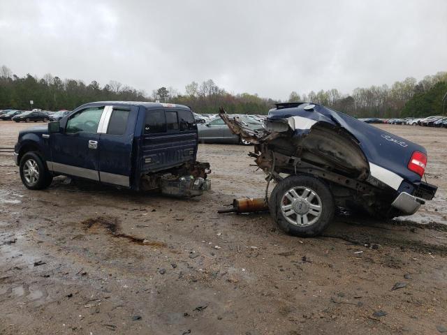 1FTPX14536FA70684 - 2006 FORD F150 BLUE photo 2