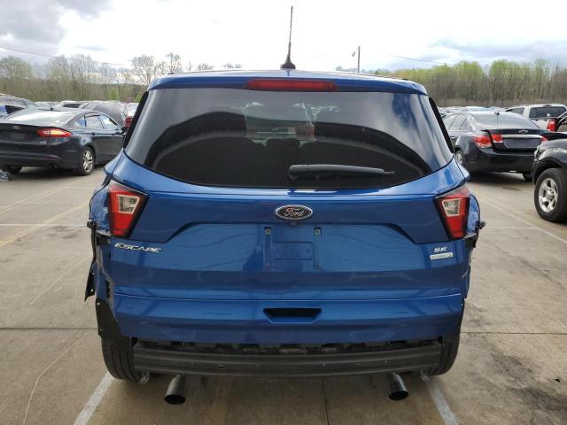 1FMCU0GD6KUA69258 - 2019 FORD ESCAPE SE BLUE photo 6