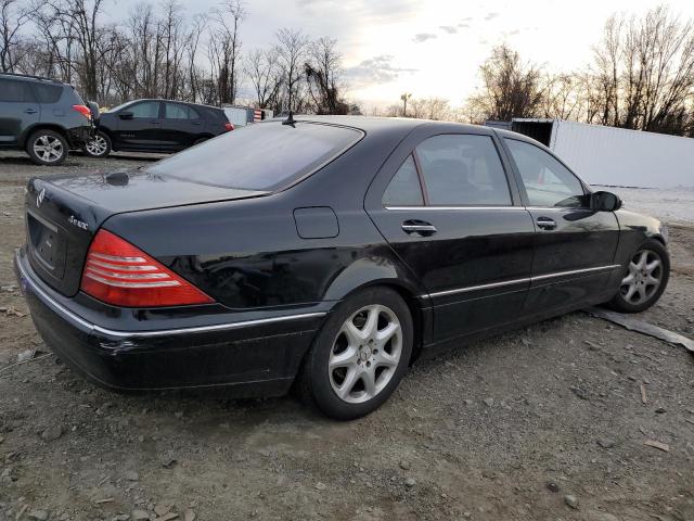 WDBNG84J66A465189 - 2006 MERCEDES-BENZ S 500 4MATIC BLACK photo 3