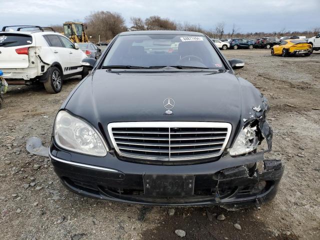 WDBNG84J66A465189 - 2006 MERCEDES-BENZ S 500 4MATIC BLACK photo 5