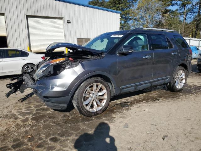 1FM5K7D8XFGA84879 - 2015 FORD EXPLORER XLT GRAY photo 1