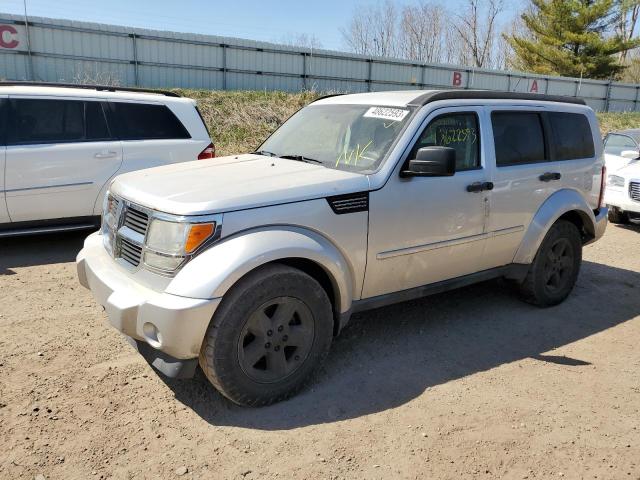 1D8GU28K48W229246 - 2008 DODGE NITRO SXT SILVER photo 1