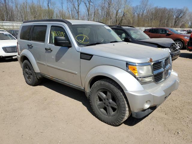 1D8GU28K48W229246 - 2008 DODGE NITRO SXT SILVER photo 4