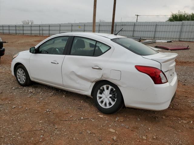 3N1CN7AP8KL853080 - 2019 NISSAN VERSA S WHITE photo 2