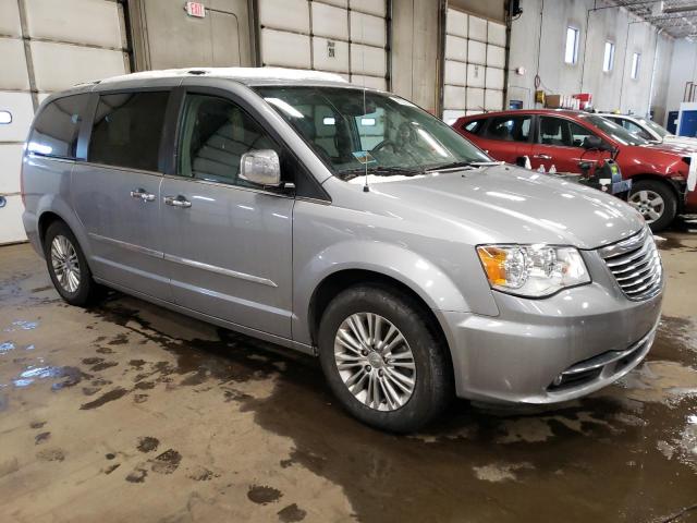 2C4RC1CG2FR657247 - 2015 CHRYSLER TOWN & COU TOURING L SILVER photo 4