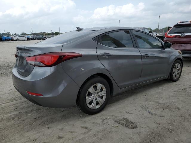 KMHDH4AE6GU643768 - 2016 HYUNDAI ELANTRA SE CHARCOAL photo 3