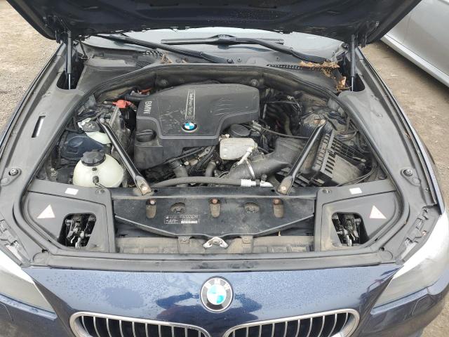 WBA5A7C52ED613950 - 2014 BMW 528 XI BLUE photo 11