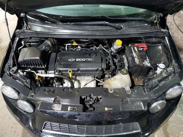 1G1JA6SH7C4115322 - 2012 CHEVROLET SONIC LS 黑色 照片 11