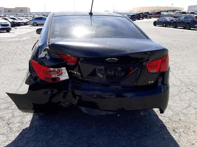 KNAFU4A25A5098692 - 2010 KIA FORTE EX BLACK photo 6