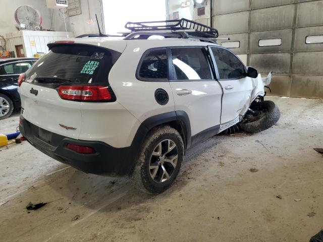 1C4PJMBS1HW567280 - 2017 JEEP CHEROKEE TRAILHAWK WHITE photo 3