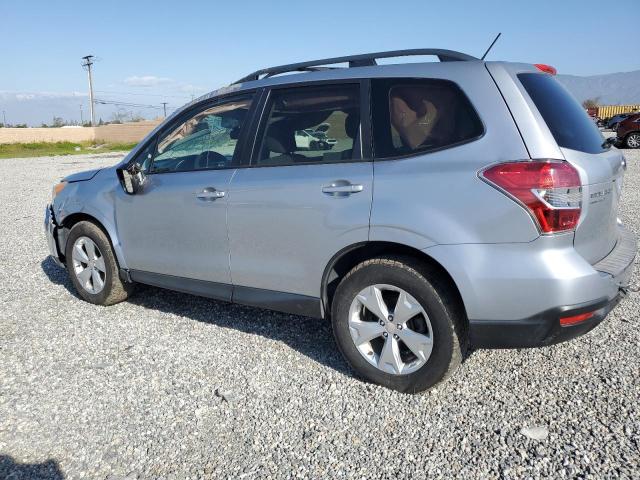 JF2SJADC1FH454771 - 2015 SUBARU FORESTER 2.5I PREMIUM SILVER photo 2