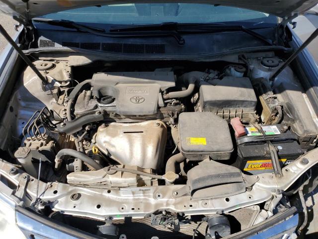 4T1BF1FK6CU082184 - 2012 TOYOTA CAMRY BASE SILVER photo 11