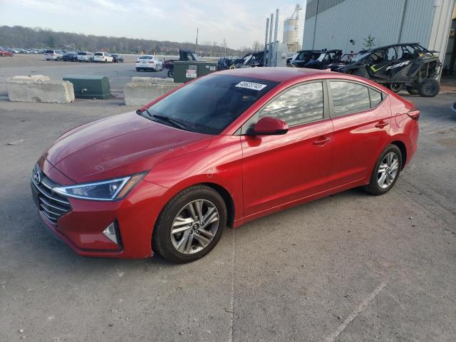 5NPD84LF5LH577969 - 2020 HYUNDAI ELANTRA SEL RED photo 1