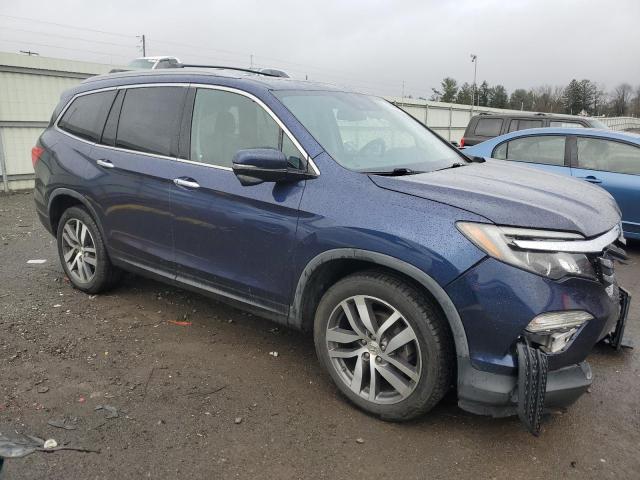 5FNYF6H9XGB024924 - 2016 HONDA PILOT TOURING BLUE photo 4